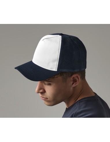 BEE-B645-Vintage Snapback Trucker Cap